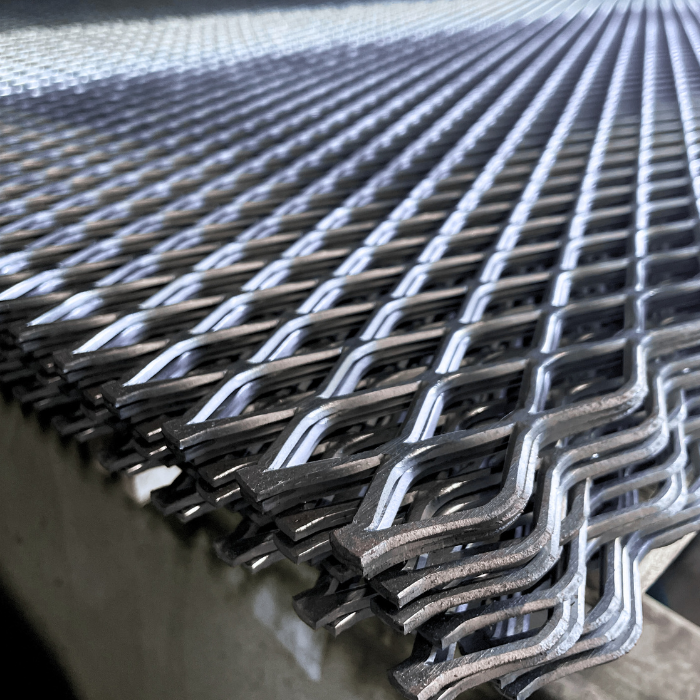 Expanded Metal Sheet (Raised, Flattened, & Expanded Grating) Expanded Metal Sheet (Raised, Flattened, & Expanded Grating)