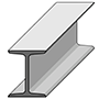 Wide Flange Steel Beams